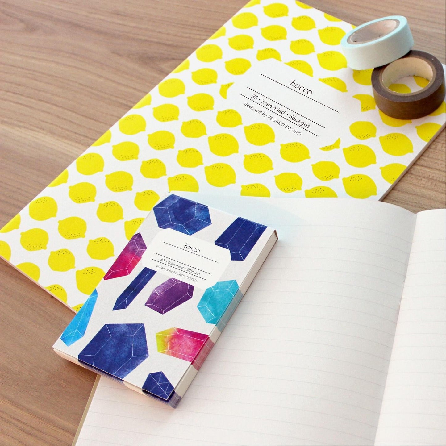 Apica Notebooks Lemons and jewelry